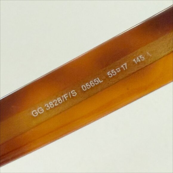 GUCCI GG 3828/F/S 807DX 55mm Black Oversized Women's Sunglasses - Picture 5 of 10